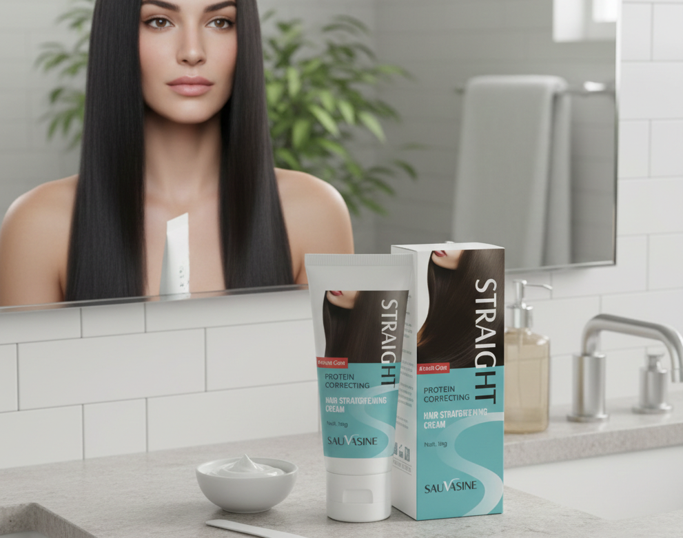 OMG! Keratin Hair Straightening Cream