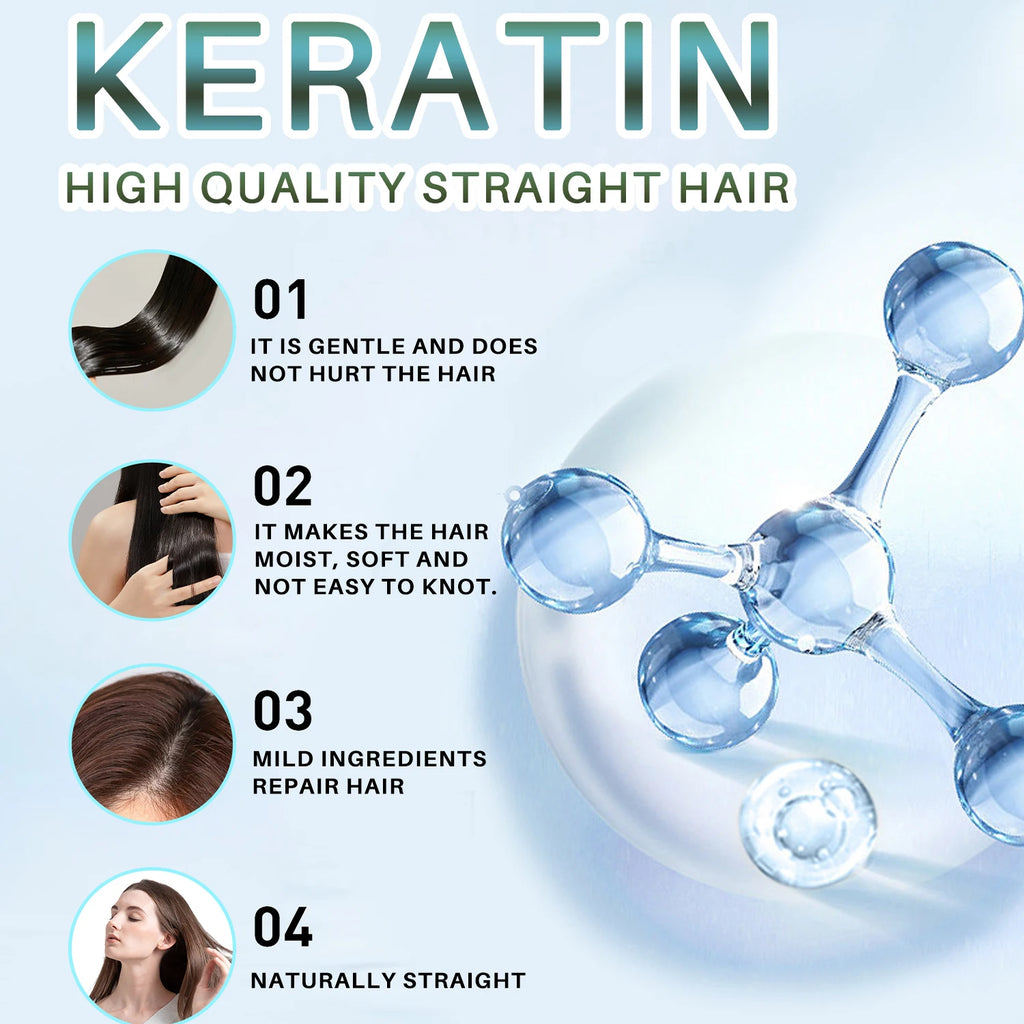 OMG! Keratin Hair Straightening Cream
