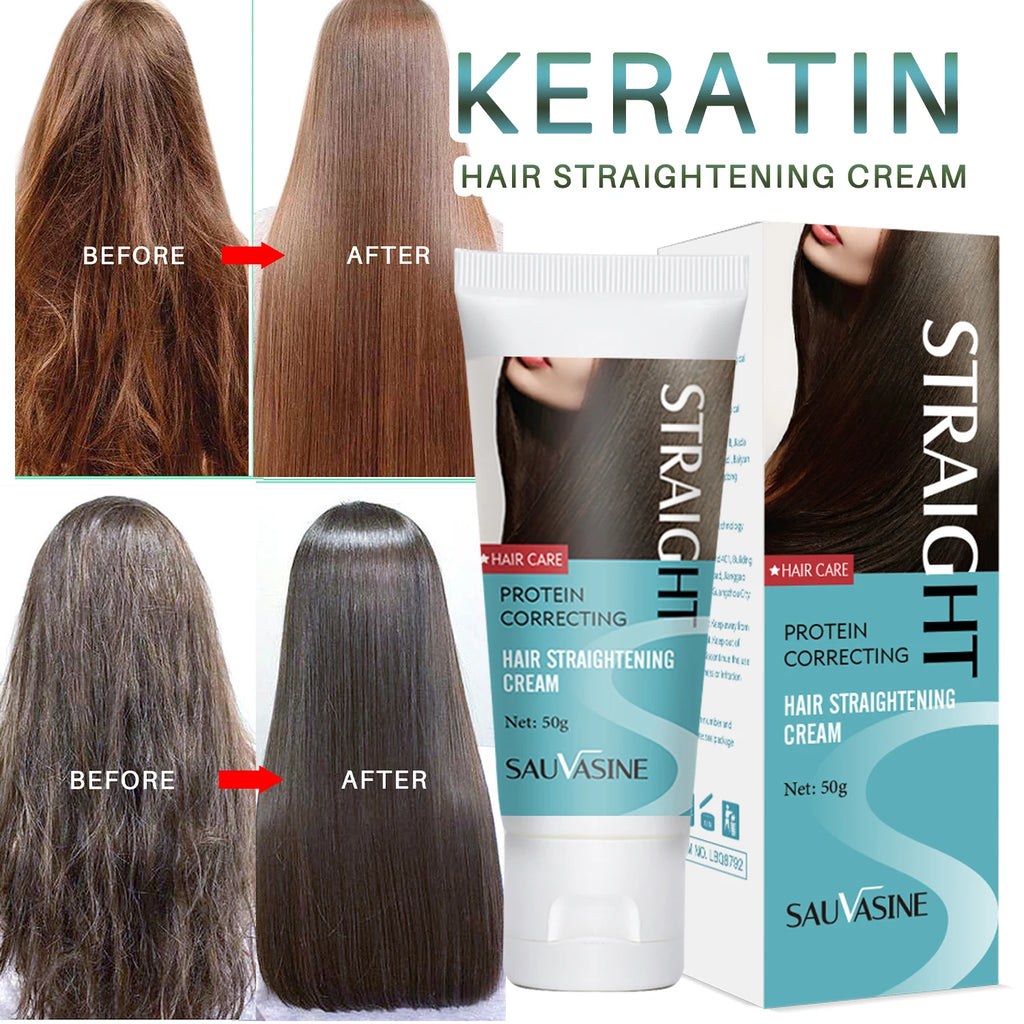OMG! Keratin Hair Straightening Cream